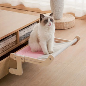 Cama Suspensa Pet Janeleira Ninho Elevado para Gatos