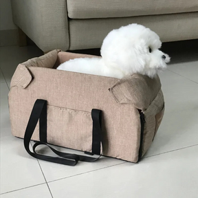 Bolsa Assento Cadeirinha para Transporte em Carros de Cães e Gatos