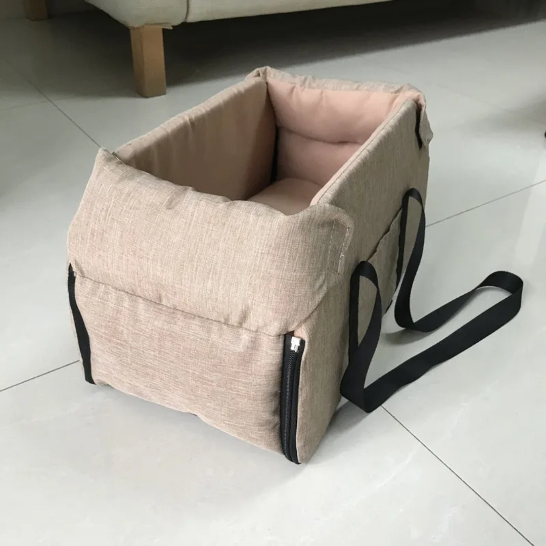 Bolsa Assento Cadeirinha para Transporte em Carros de Cães e Gatos