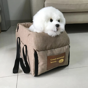 Bolsa Assento Cadeirinha para Transporte em Carros de Cães e Gatos