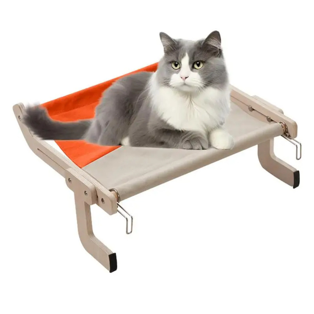 Cama Suspensa Pet Janeleira Ninho Elevado para Gatos