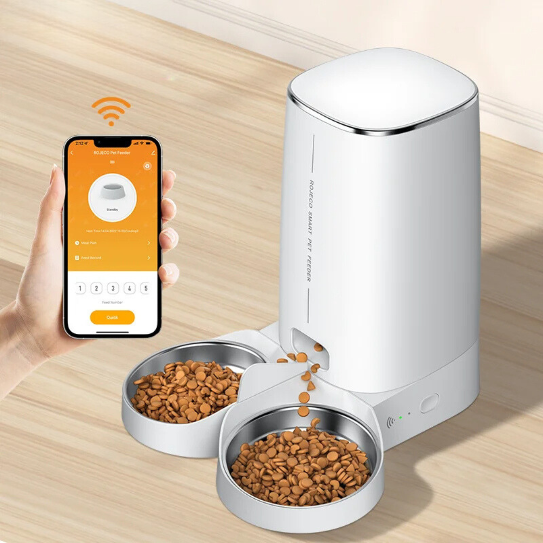 Alimentador Comedouro Pet Automatizado por App Wi-fi