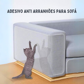 Adesivo Arranhador para Gatos Protetor De Móveis Anti-Riscos