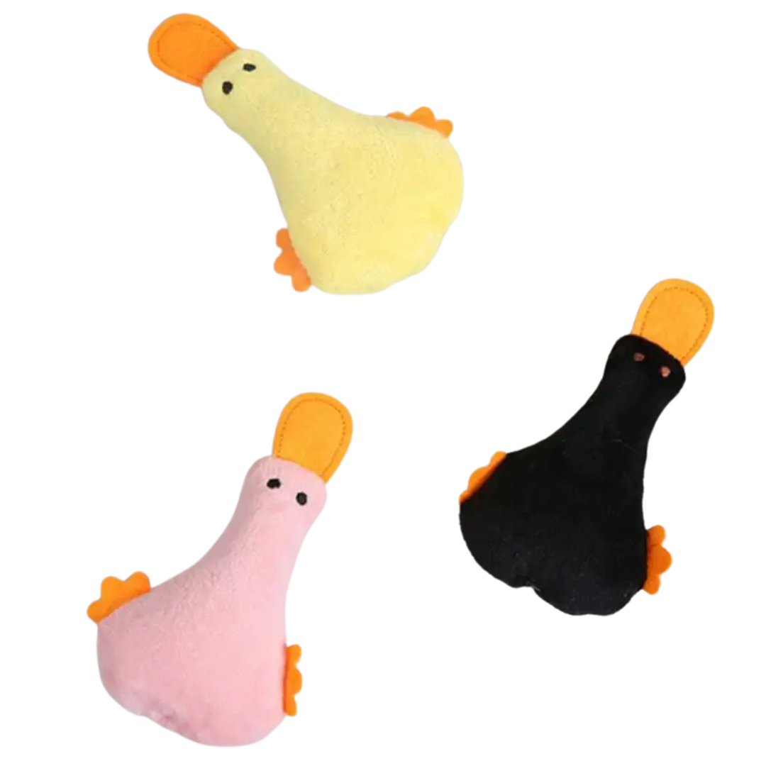 Brinquedo Pelúcia Pato para Cachorros