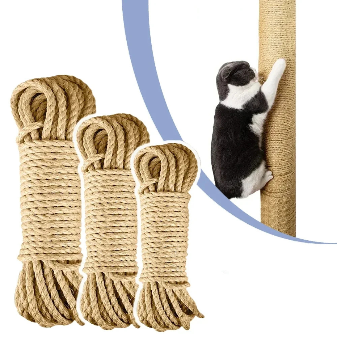 Corda Sisal para Gatos Cordão para Arranhão de Gatos