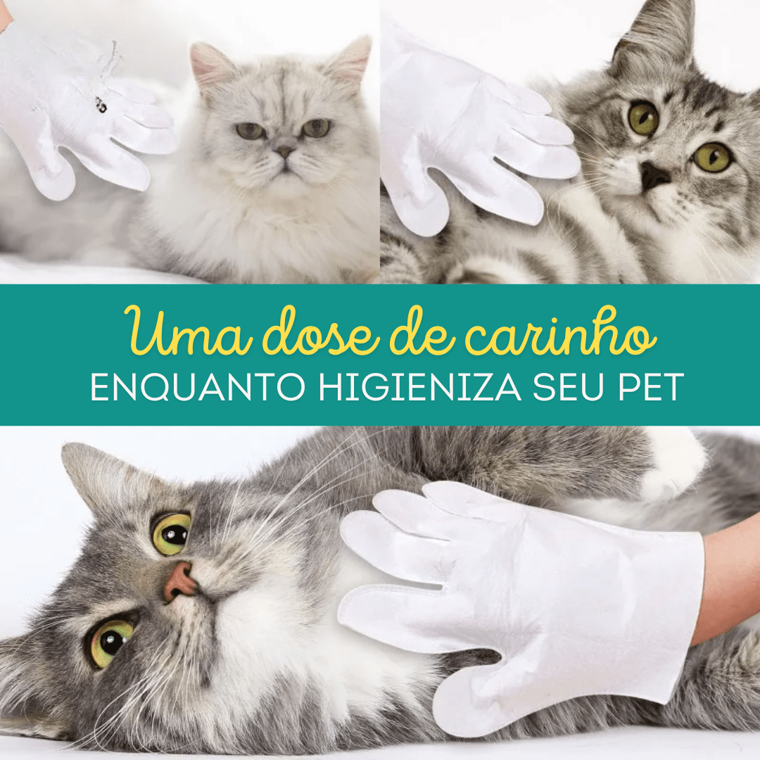 Luva de Limpeza Pet Gloves