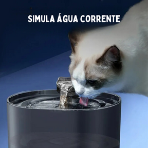 Fonte de Água para Gatos Bebedouro Pet Elétrico Automático com Circulação de Água