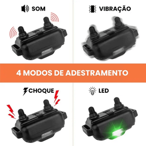 Coleira Colar de Adestramento Treinamento 800 Metros de Alcance a Prova de Água