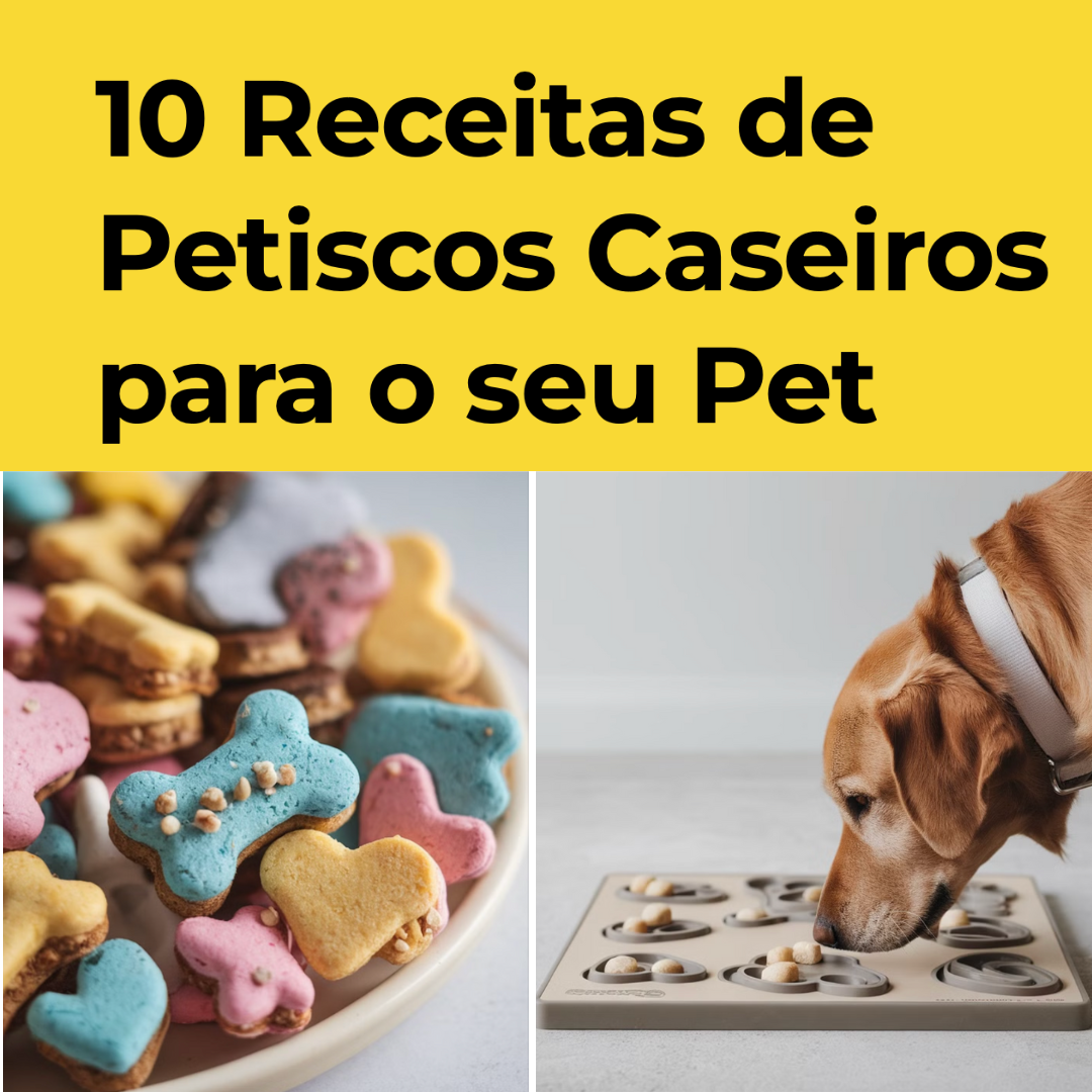 E-book - 10 Receitas de Petiscos Caseiros para Seu Pet