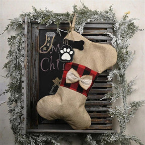 Meias Natalinas Decorativas Dog & Cat