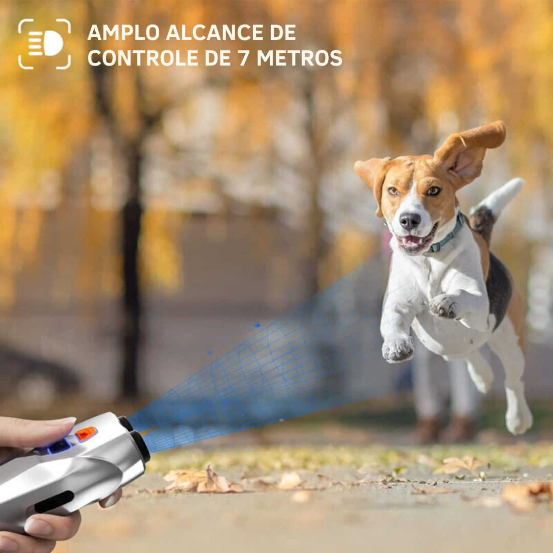 Aparelho Ultrassônico Adestramento e Treinamento Contra Ataques Repelente de Cães Anti Latido