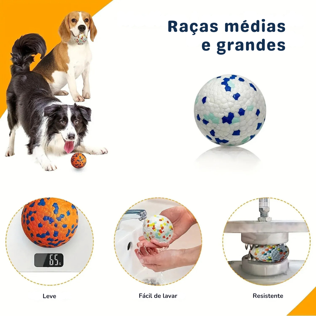 Bolinha Pet Dog Toy Durable Crew Ball