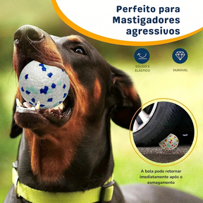 Bolinha Pet Dog Toy Durable Crew Ball