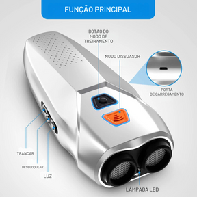 Aparelho Ultrassônico Adestramento e Treinamento Contra Ataques Repelente de Cães Anti Latido