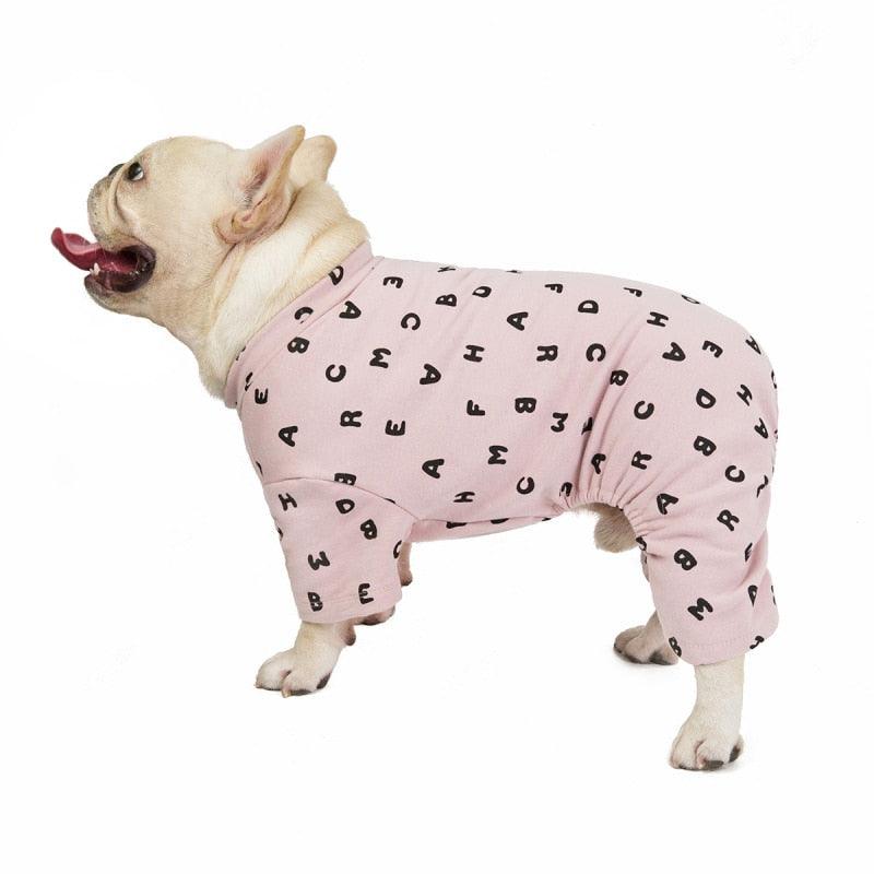 Pijama Pet Letrinhas