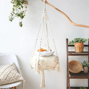 Cama Pet Suspensa Artesanal Boho Lien