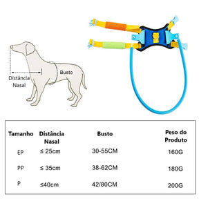 Coleira Pet Cego Anti-colisão