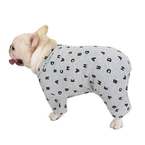 Pijama Pet Letrinhas